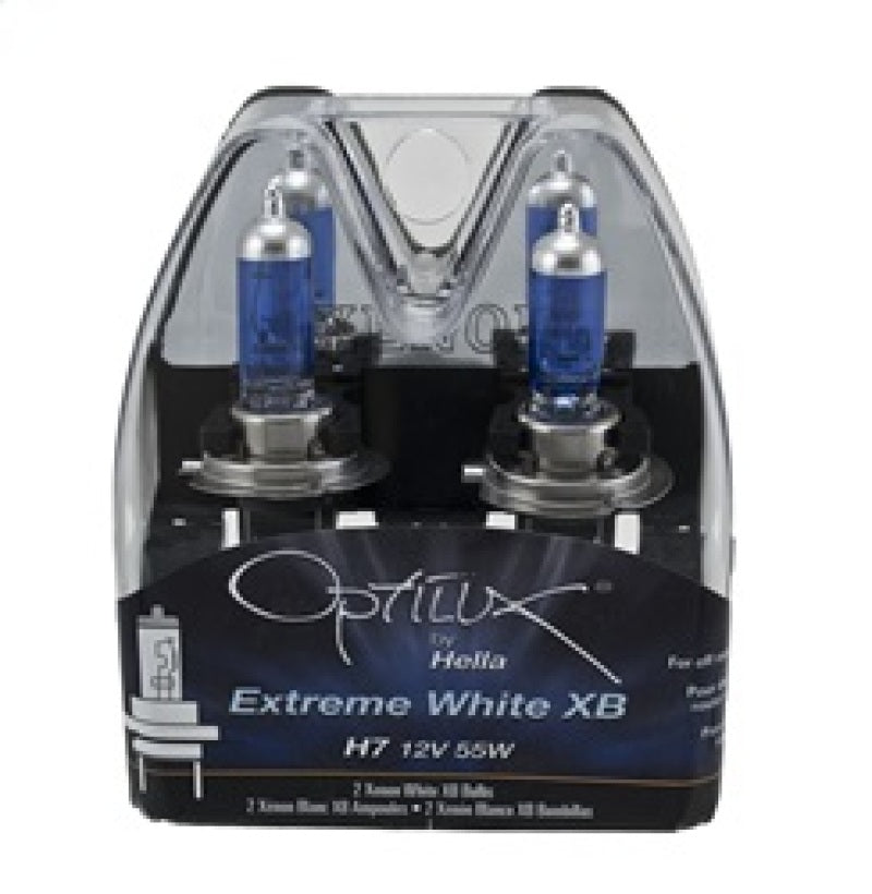 Hella Optilux 12V/55W H7 Extreme Blue Bulb (Pair)